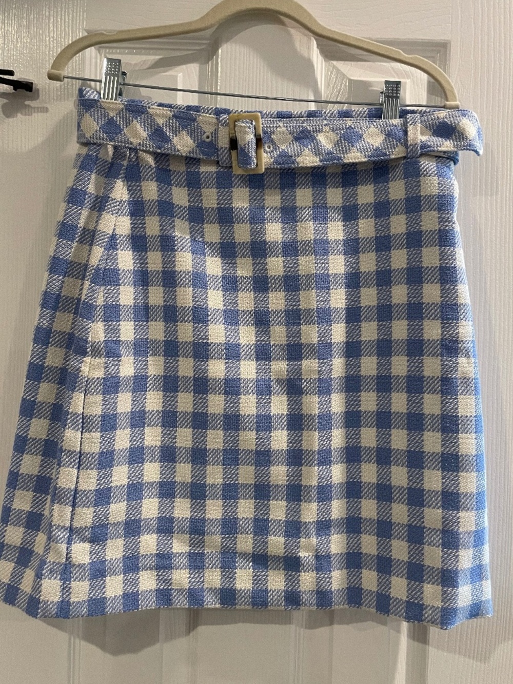 Ann Taylor check skirt